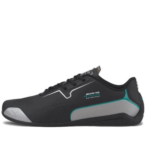 Puma Mercedes Drift Cat 8 Formula One Black Grey Green Style 306502-01 Size 11US - Picture 15 of 15